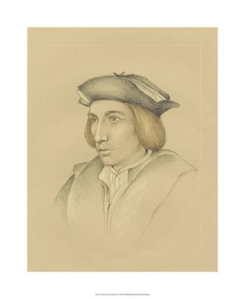 Framed 16th Century Portrait IV Print