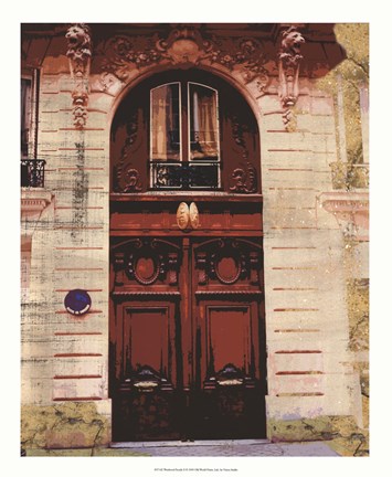 Framed Weathered Facade II Print