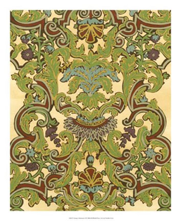 Framed Antique Adornment II Print