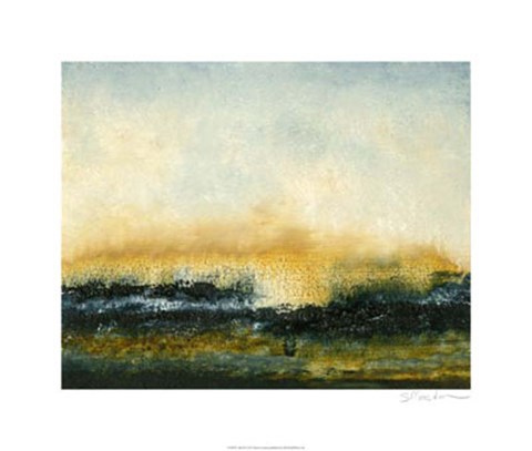 Framed Falls II Print