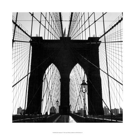 Framed Brooklyn Suspension IV Print