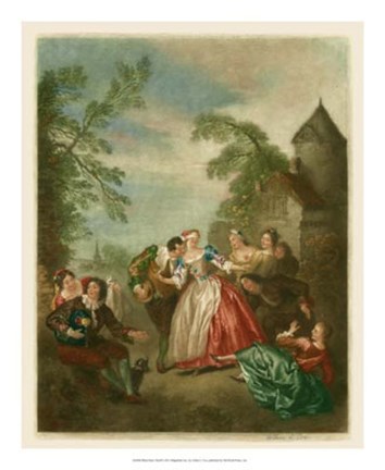 Framed Blind Man&#39;s Bluff Print