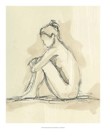 Framed Neutral Figure Study II Print