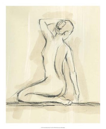 Framed Neutral Figure Study IV Print
