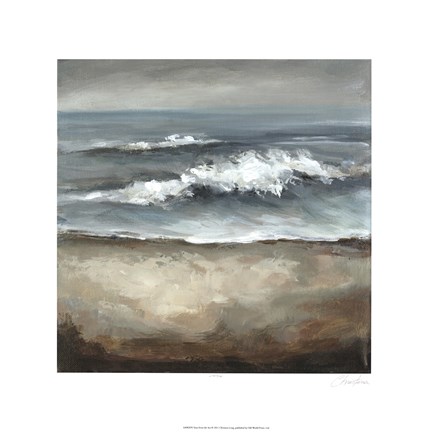 Framed Tears from the Sea Print