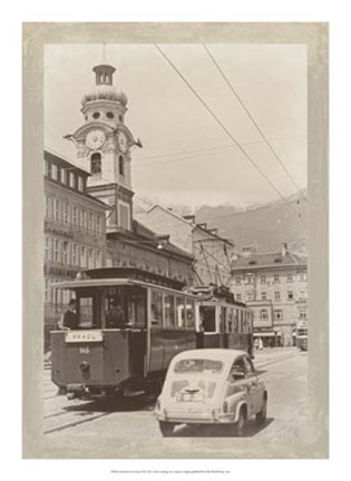 Framed Summer in Europe III Print