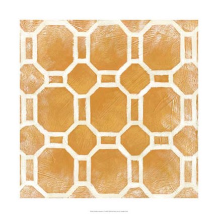 Framed Modern Symmetry I Print