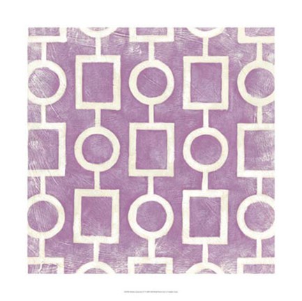 Framed Modern Symmetry IV Print