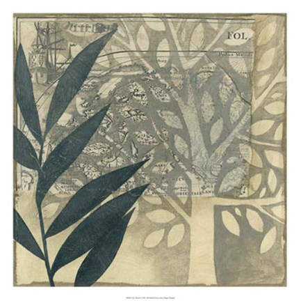 Framed New World I Print