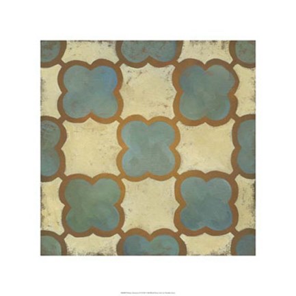 Framed Rustic Symmetry IV Print