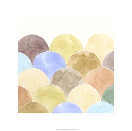 Framed Geometric I Print