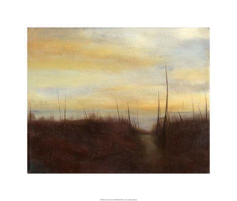 Framed Sunrise Stroll I Print