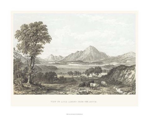 Framed View of Loch Lomond Print