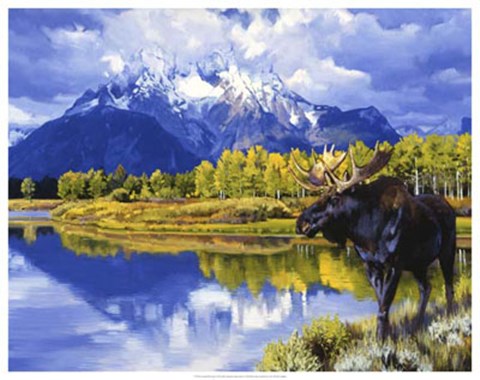 Framed Grand Morning Print