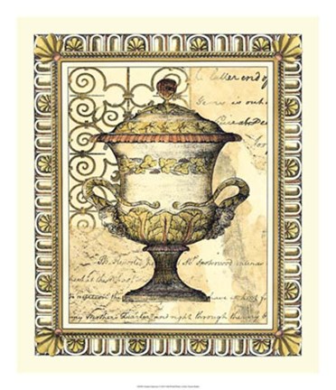 Framed Garden Gateway I Print