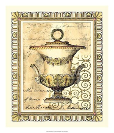 Framed Garden Gateway II Print