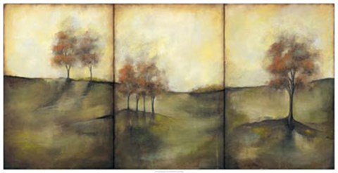 Framed Oversize Autumnal Meadow I (AO) Print