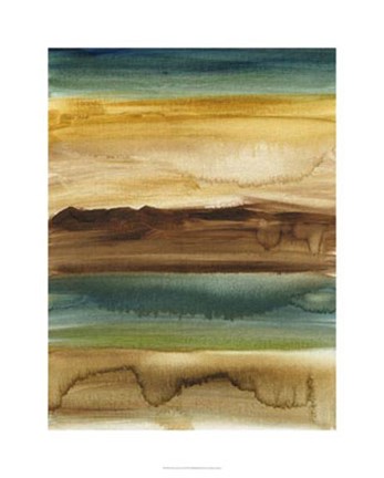 Framed Vista Abstract V Print