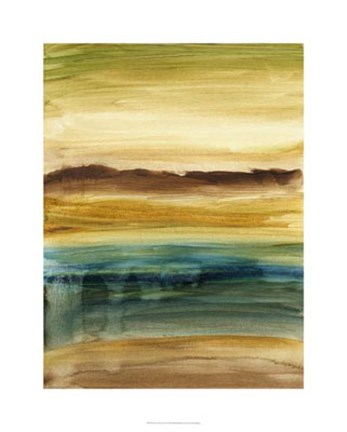 Framed Vista Abstract VI Print