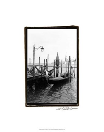 Framed Waterways of Venice IV Print
