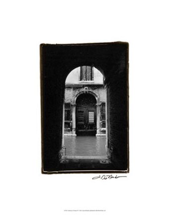 Framed Archways of Venice IV Print