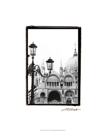 Framed Venetian Stroll V Print
