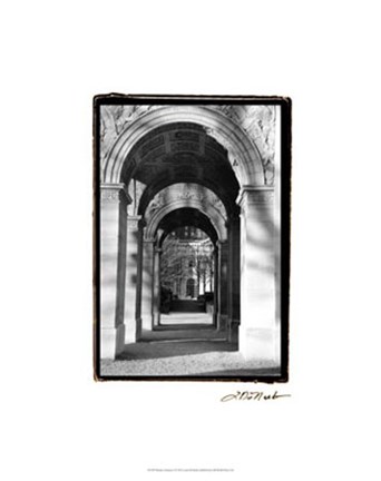 Framed Parisian Archways I Print