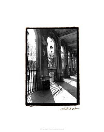 Framed Parisian Archways II Print