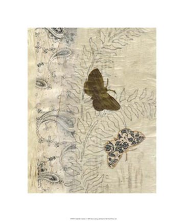 Framed Gabrielle's Garden I Print