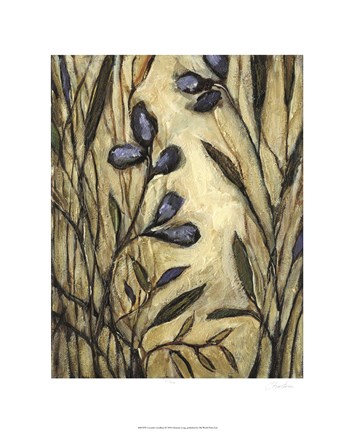 Framed Lavender Goodbyes Print