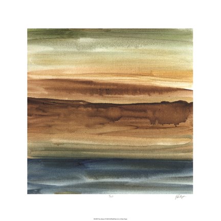 Framed Vista Abstract I Print