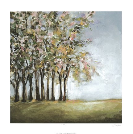 Framed Tree in Spring Print