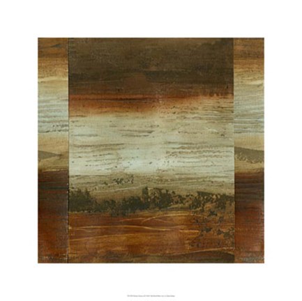 Framed Distant Horizon II Print