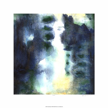 Framed Ocean Deep II Print