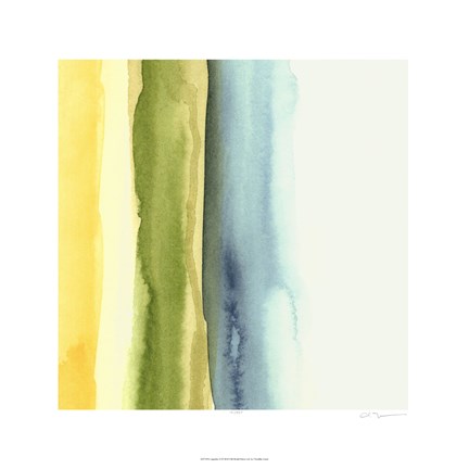 Framed Liquidity II Print