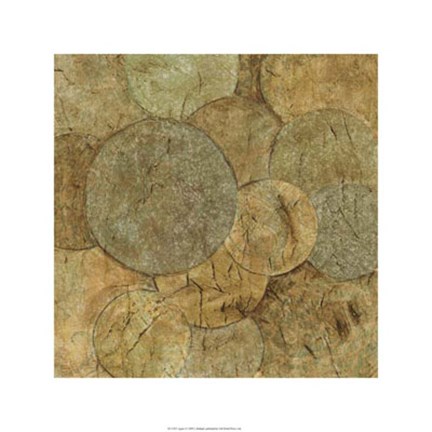 Framed Agate I Print