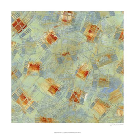 Framed Square Dance III Print