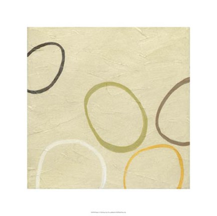 Framed Ronde I Print