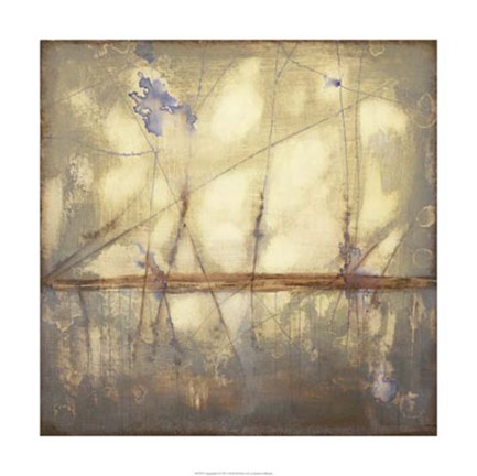 Framed Topography II Print