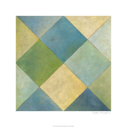 Framed Quilted Abstract III Print