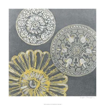 Framed Circular Memories II Print