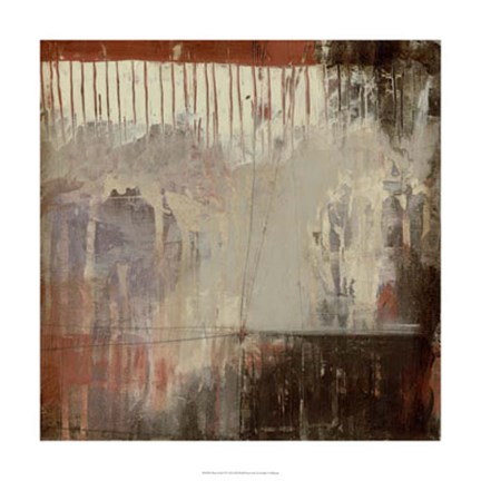Framed Plum Earth II Print