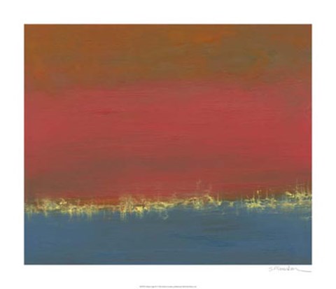 Framed Harbor Light IV Print