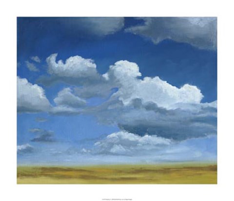 Framed Big Sky I Print