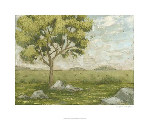 Framed Meet Me at Tree I Print