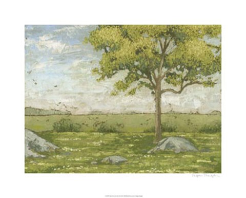 Framed Meet Me at Tree II Print