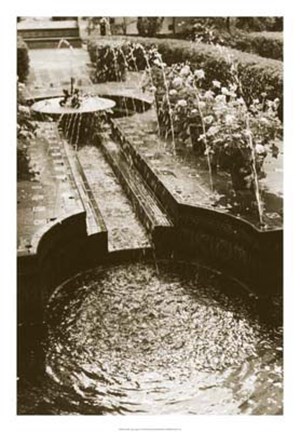 Framed Sorolla Agua, Spain Print