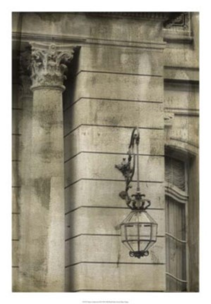 Framed Ornate Architecture III Print