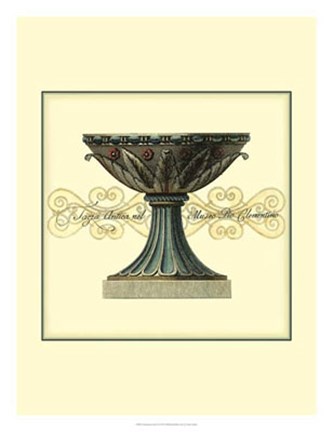 Framed Antica Clementino Urna II Print
