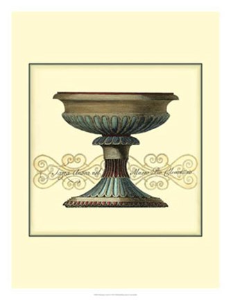 Framed Antica Clementino Urna IV Print